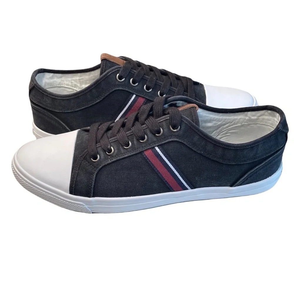 Ben Sherman Mens Brayson‎ Shoes Size 10.5 Black Sneakers